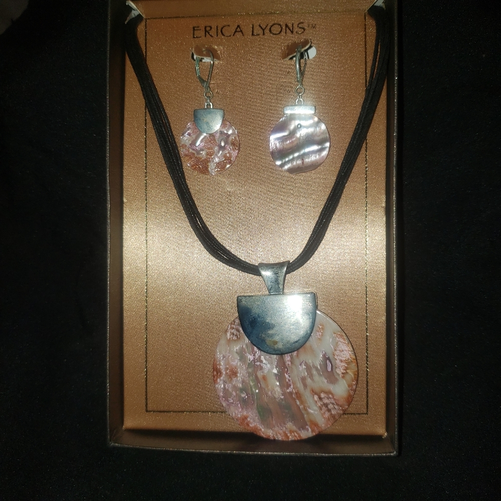 Erica Lyons Choker & Matching Earrings